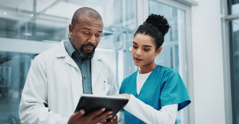 Surgeon and clinical team